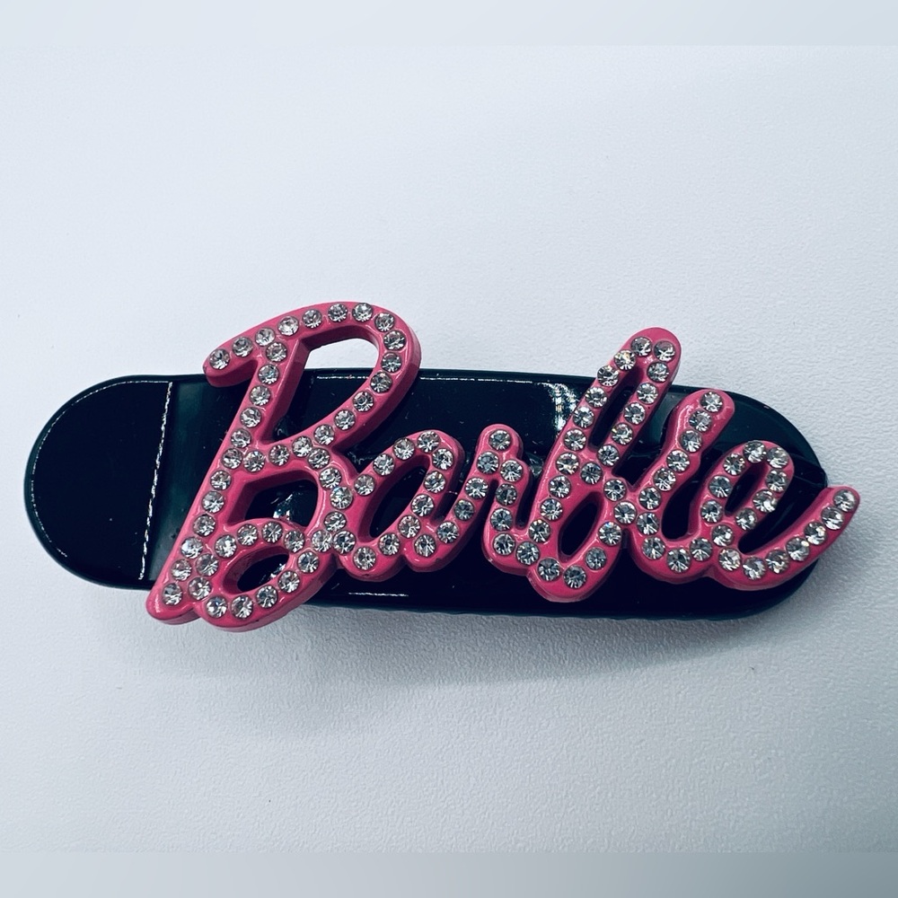 Rhinestone Barbie Alligator Hair Clip New